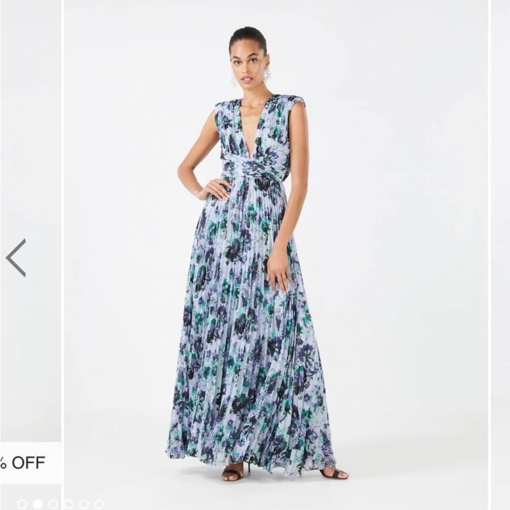 BCBG multi color Gown size 0